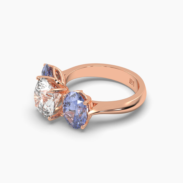 TRILOGY TANZANITE RING