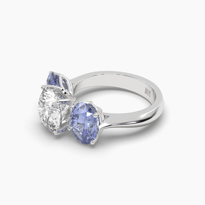 TRILOGY TANZANITE RING