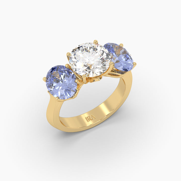 TRILOGY TANZANITE RING